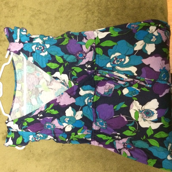 Slinky sleeveless floral dress - Picture 3 of 3