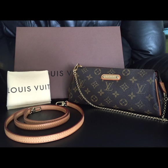 Authentic Louis Vuitton Eva Monogram
