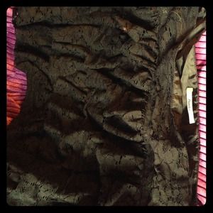 Black lace side zip skirt in awesome condition!✨
