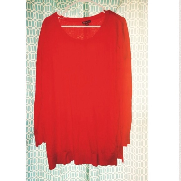 Red sweater