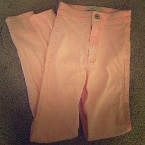 Abercrombie kids high waisted jeans