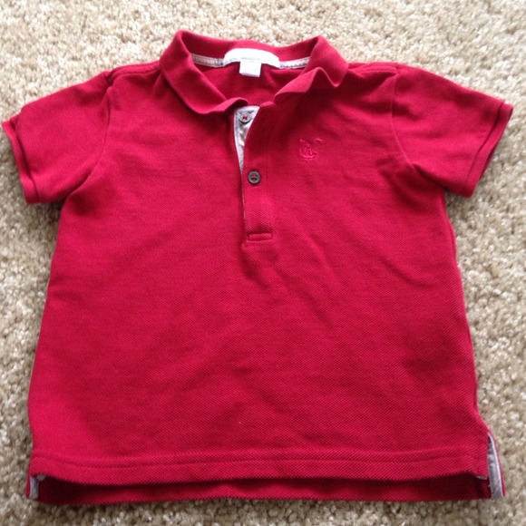 **SOLD** in Bundle Auth Burberry Infant Shirt