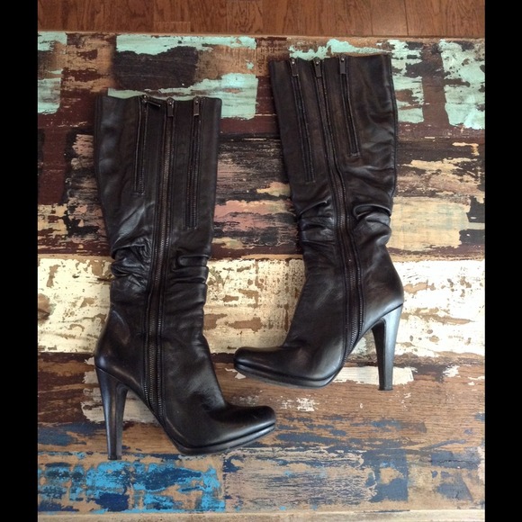 Black Jessica Simpson Knee Boots