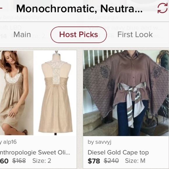 🎉HOST PICK🎉Diesel Gold Cape top - Picture 4 of 4