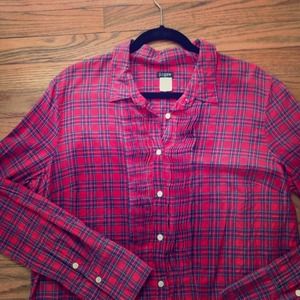🔸SALE-JUST TODAY🔸Red tartan button down