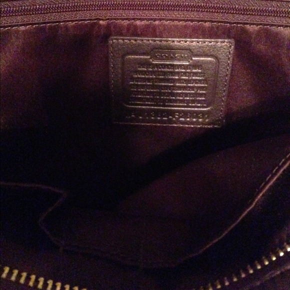 SOLD!!!! Coach North South Tote AUTHENTIC - Picture 4 of 4