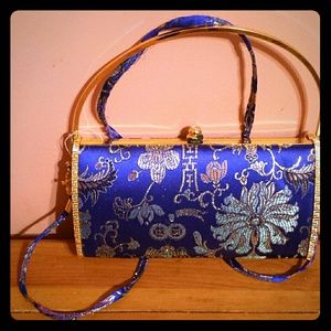 Beautiful Asian theme clutch style handbag