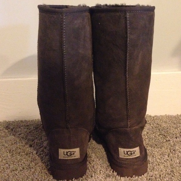 Tall brown UGG boots!