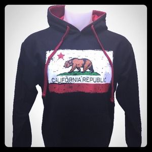 California Republic State Flag Hoodie.