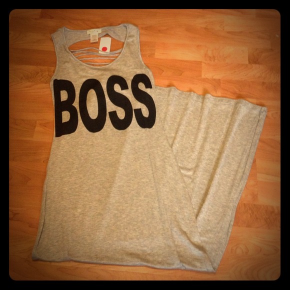 Brand New "BOSS" Maxi Dress!