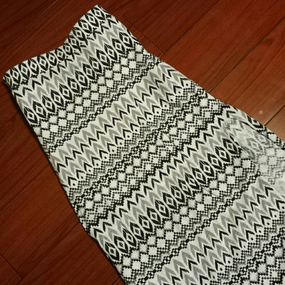 Aztec maxi skirt from American eagle
