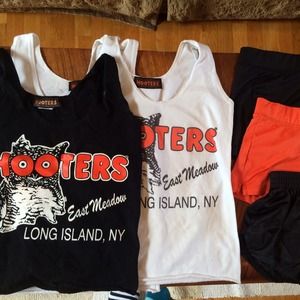 (1) authentic hooters girl outfit!