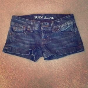 Jean shorts from guess