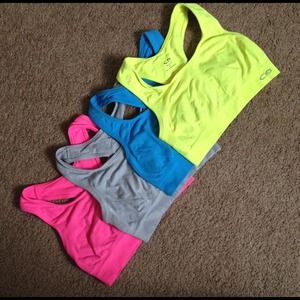 4 Size Medium Champion Sports Bras