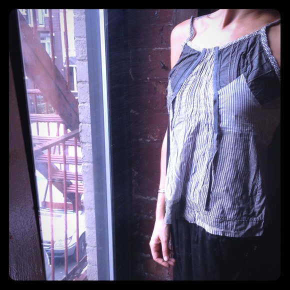 Shirt fabric tank top