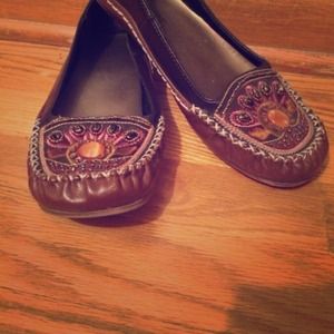 Beaded moccasins