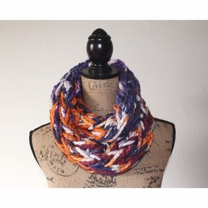 chunky knit infinity scarf