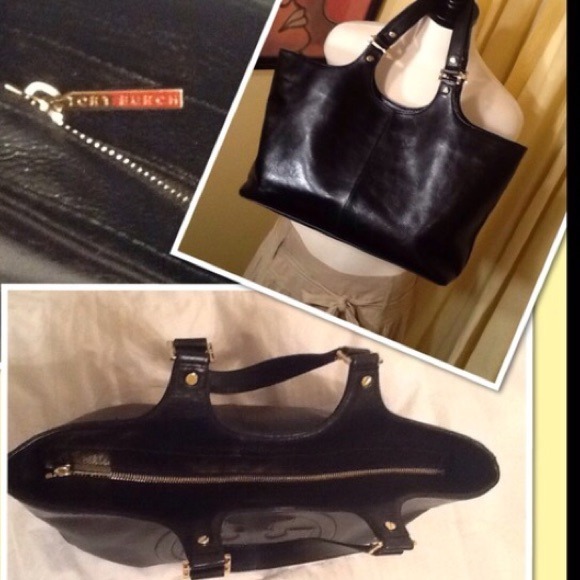 Used authentic Tory burch tote - no trading!