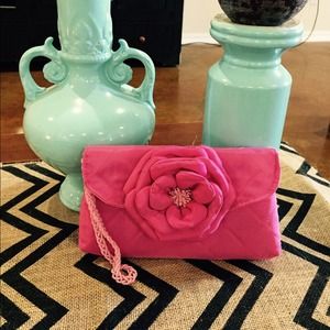 Mad by Design pink wristlet