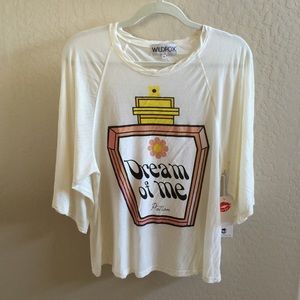 👑Wildfox Raglan dream potion tee