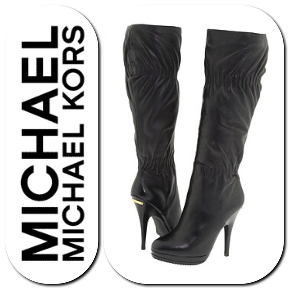 MICHAEL Michael Kors Shoes - 💚 Michael Kors 💕Black Knee-high Webster Boots💕