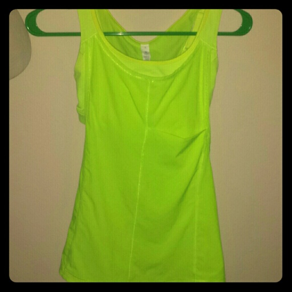 LULULEMON Athletica neon top