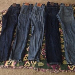Bundle 6 pairs of men's jeans size 29/30.