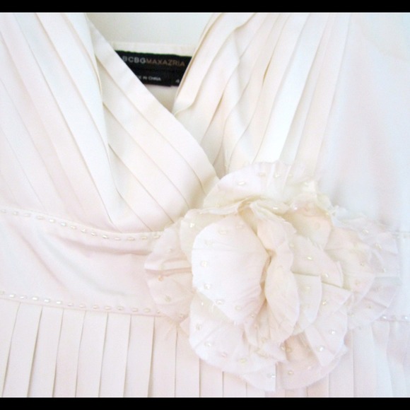 BCBG white party dress - Picture 2 of 4