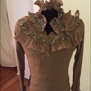 Serpil Avant Garde style top, Sz S