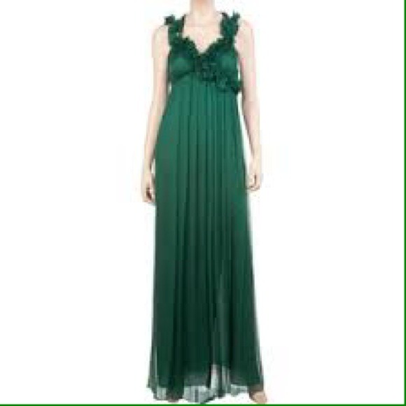 ⬇️PRICE DROP- Silk Chiffon Cascading Dress