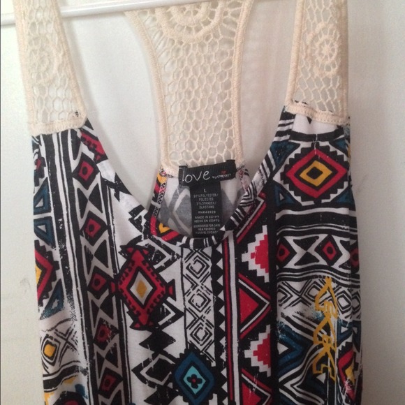 🚫SOLD🚫🔺🔹🔻Tribal print dress - Picture 2 of 2