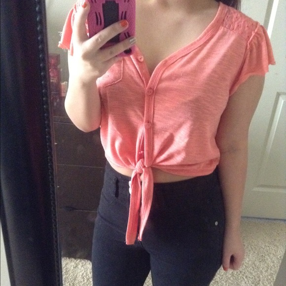 Orange Top from Rue 21 - Picture 1 of 2
