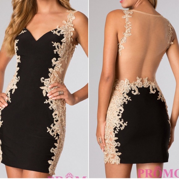 Red Jovani short homecoming dress