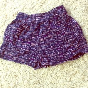 Fun printed shorts