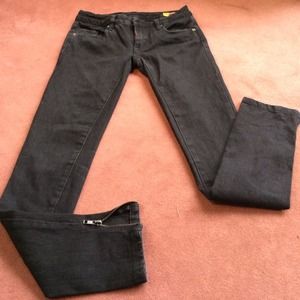 Black Blank Jeans