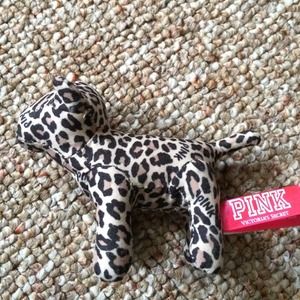 Cheetah print pink dog