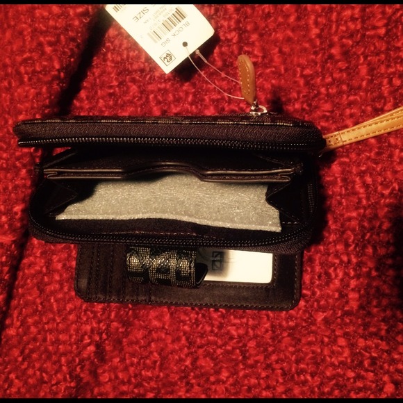 Wallet by Gianini color Brown and Tan ""REDUCED " - Picture 3 of 3