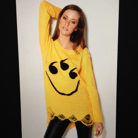 WANTED: UNIF 666 Smiley Sweater