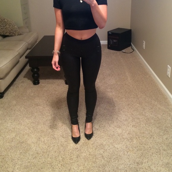 Forever 21 Pleather Leggings