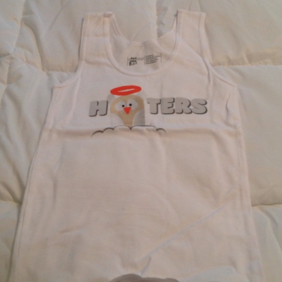 Bundle! xsmall hooters angel & devil owl tanks
