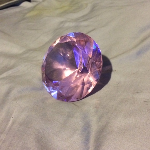 Pink Diamond Paper Weight