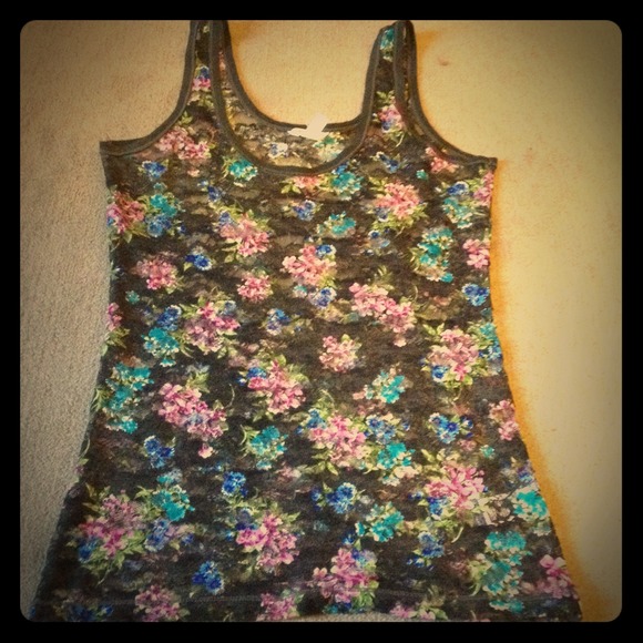 Sexy lace tank top!