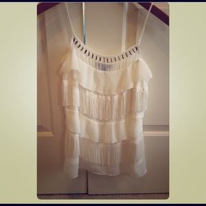 Creamy white blouse. Never before worn.