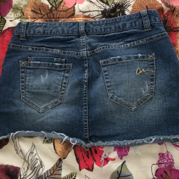 American Rag Denim Mini Skirt - Picture 3 of 3