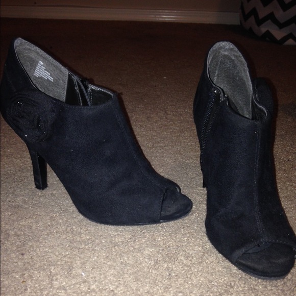 Black booties