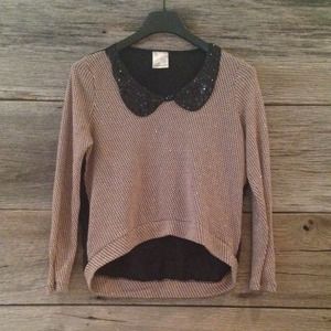 Black & Tan Sweater