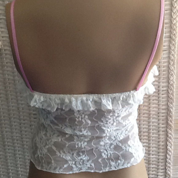 Flirty Lacey Bustier BUNDLED, SOLD - Picture 3 of 3