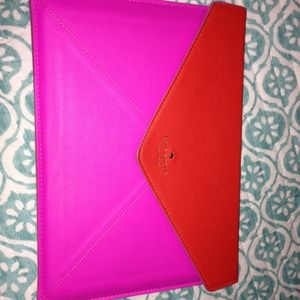 Kate Spade (Authentic) ipad case/ or slim clutch