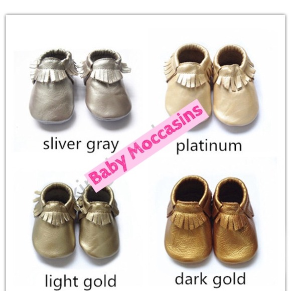 Pre order baby moccasins
