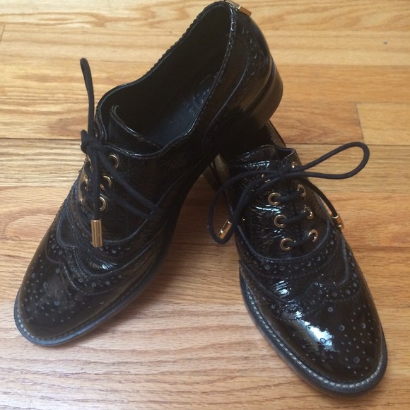 🚫SOLD🚫 Patent Leather Tory Burch Oxfords